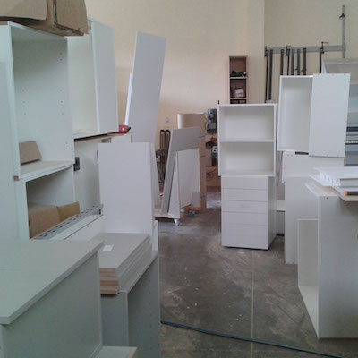 Facricating your kitchen in our factory